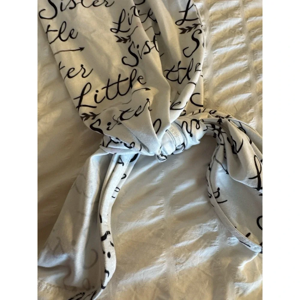 Newborn Knotted Gown Infant Soft‎ Sleeping Gowns 0-3 months Little Sister